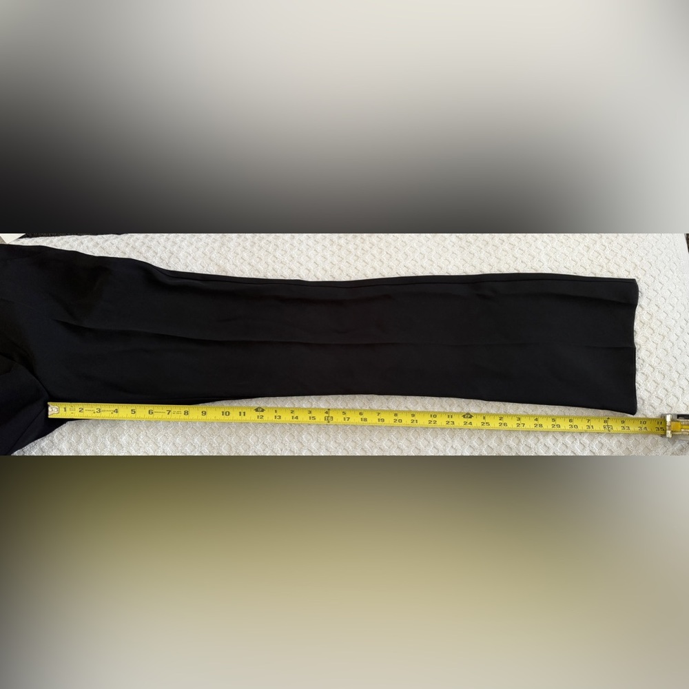 🆕 Louis Vuitton Uniforms Trouser Straight Leg Pants in Black EU 32 US 0 XXS - Picture 14 of 15